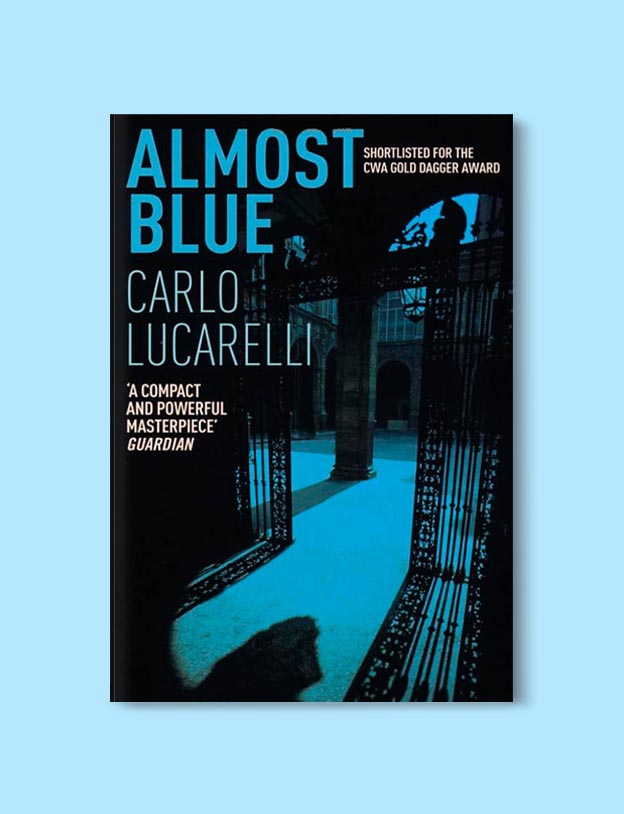 Books Set In Italy - Almost Blue by Carlo Lucarelli. For more books that inspire travel visit www.taleway.com to find books set around the world. italian books, books about italy, italy inspiration, italy travel, novels set in italy, italian novels, books and travel, travel reads, reading list, books around the world, books to read, books set in different countries, italy