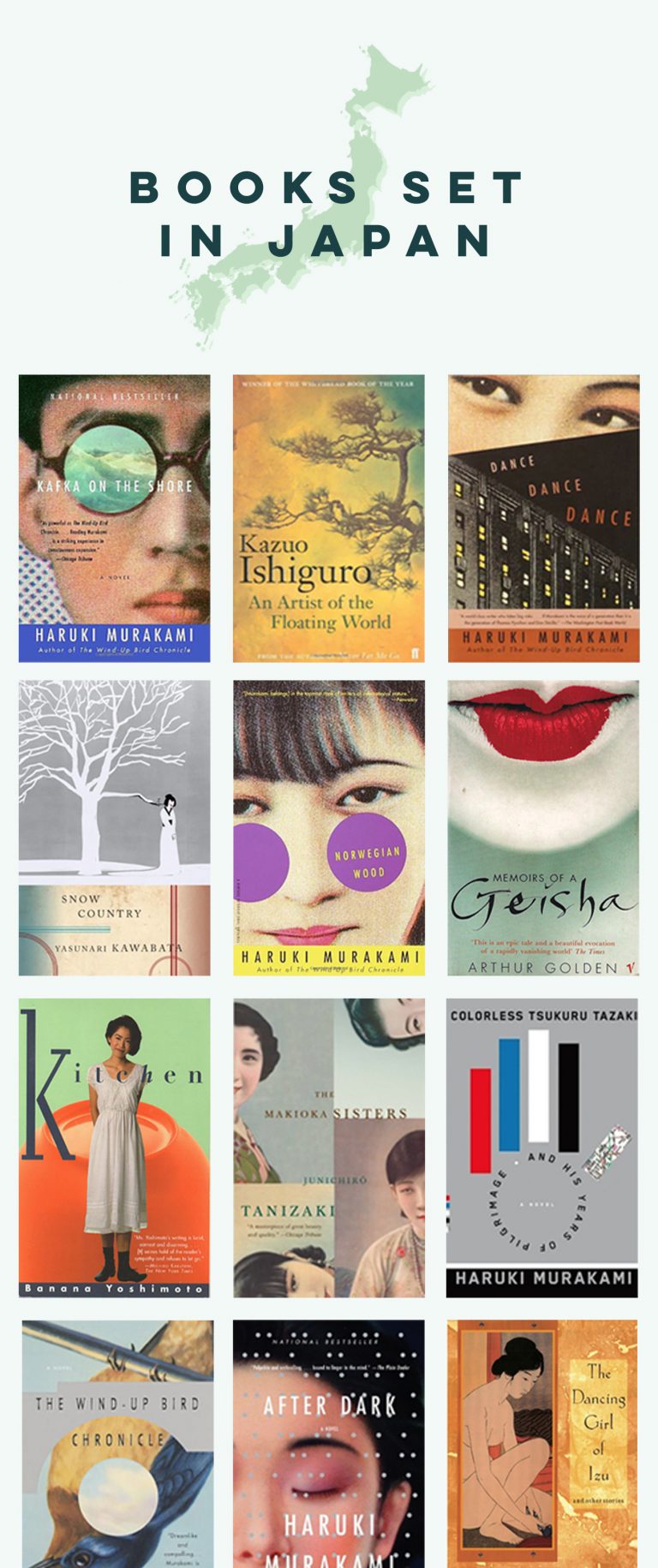 Books Set In Japan Tale Away Books for Readers Who Travel