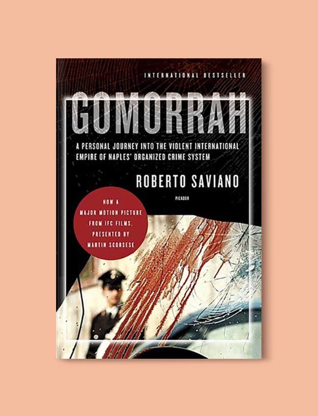 Books Set In Italy - Gomorrah by Roberto Saviano. For more books that inspire travel visit www.taleway.com to find books set around the world. italian books, books about italy, italy inspiration, italy travel, novels set in italy, italian novels, books and travel, travel reads, reading list, books around the world, books to read, books set in different countries, italy