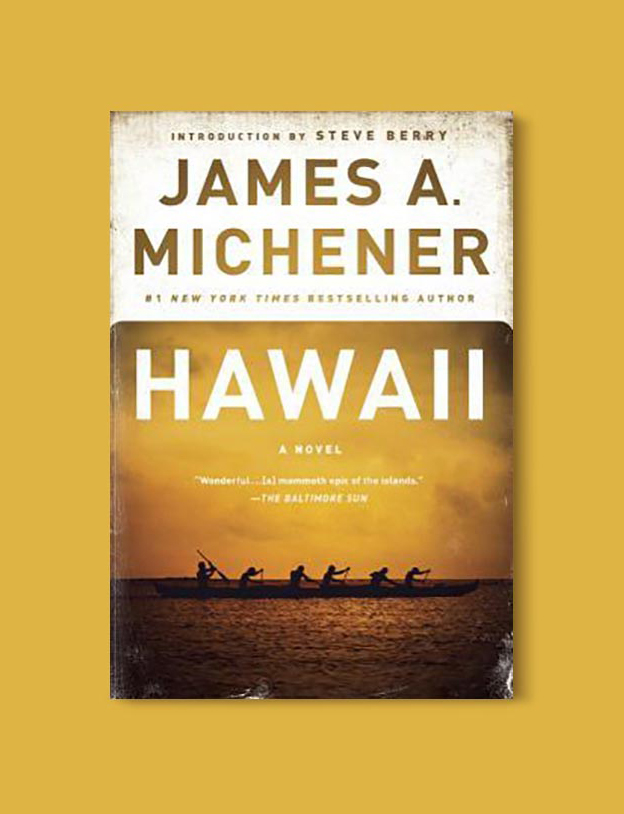 Books Set In Hawaii - Hawaii by James A Michener. For more books visit www.taleway.com to find books from around the world. Ideas for those who like to travel, both in life and in fiction. #books #novels #hawaii #travel #fiction #bookstoread #wanderlust