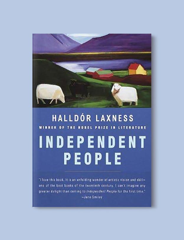 Books Set In Iceland - Independent People by Halldór Laxness. For more books visit www.taleway.com to find books set around the world. Ideas for those who like to travel, both in life and in fiction. #books #novels #fiction #iceland #travel