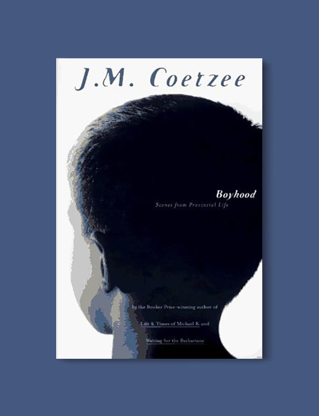 Books Set In South Africa - Boyhood (Scenes from Provincial Life 1/3) by J.M. Coetzee. For more books that inspire travel visit www.taleway.com to find books set around the world. south african books, books about south africa, south africa inspiration, south africa travel, novels set in south africa, south african novels, books and travel, travel reads, reading list, books around the world, books to read, books set in different countries, south africa