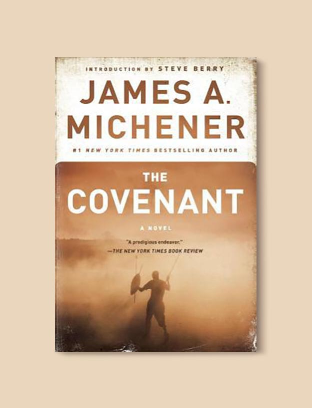 Books Set In South Africa - The Covenant by James A. Michener. For more books that inspire travel visit www.taleway.com to find books set around the world. south african books, books about south africa, south africa inspiration, south africa travel, novels set in south africa, south african novels, books and travel, travel reads, reading list, books around the world, books to read, books set in different countries, south africa