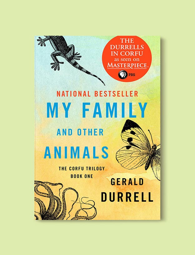 Books Set In Greece - My Family and Other Animals by Gerald Durrell. For more books visit www.taleway.com to find books set around the world. Ideas for those who like to travel, both in life and in fiction. #books #novels #fiction #travel #greece