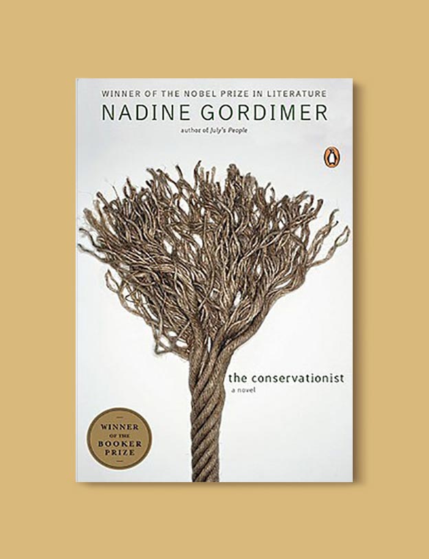 Books Set In South Africa - The Conservationist by Nadine Gordimer. For more books that inspire travel visit www.taleway.com to find books set around the world. south african books, books about south africa, south africa inspiration, south africa travel, novels set in south africa, south african novels, books and travel, travel reads, reading list, books around the world, books to read, books set in different countries, south africa