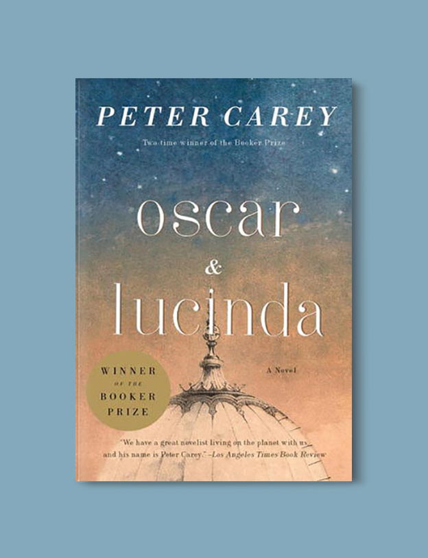 Books Set In Australia - Oscar and Lucinda by Peter Carey. For more books visit www.taleway.com to find books set around the world. Ideas for those who like to travel, both in life and in fiction. australian books, books and travel, travel reads, reading list, books around the world, books to read, books set in different countries, australia