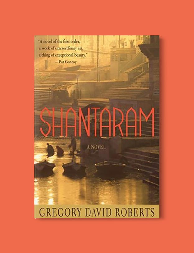 Books Set In India - The Shantaram by Gregory David Roberts. For more books visit www.taleway.com to find books set around the world. Ideas for those who like to travel, both in life and in fiction. #books #novels #bookworm #booklover #fiction #travel