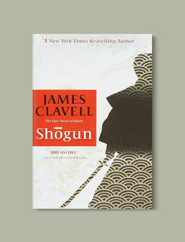 Books Set In Japan - Shogun by James Clavell. For more books visit www.taleway.com to find books set around the world. Ideas for those who like to travel, both in life and in fiction. #books #novels #bookworm #booklover #fiction #travel #japan