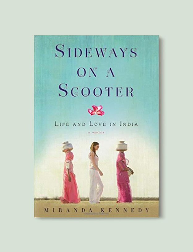 Books Set In India - Sideways On A Scooter by Miranda Kennedy. For more books visit www.taleway.com to find books set around the world. Ideas for those who like to travel, both in life and in fiction. #books #novels #bookworm #booklover #fiction #travel