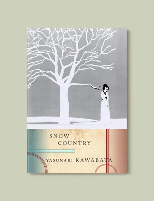Books Set In Japan - Snow Country by Yasunari Kawabata. For more books visit www.taleway.com to find books set around the world. Ideas for those who like to travel, both in life and in fiction. #books #novels #bookworm #booklover #fiction #travel #japan