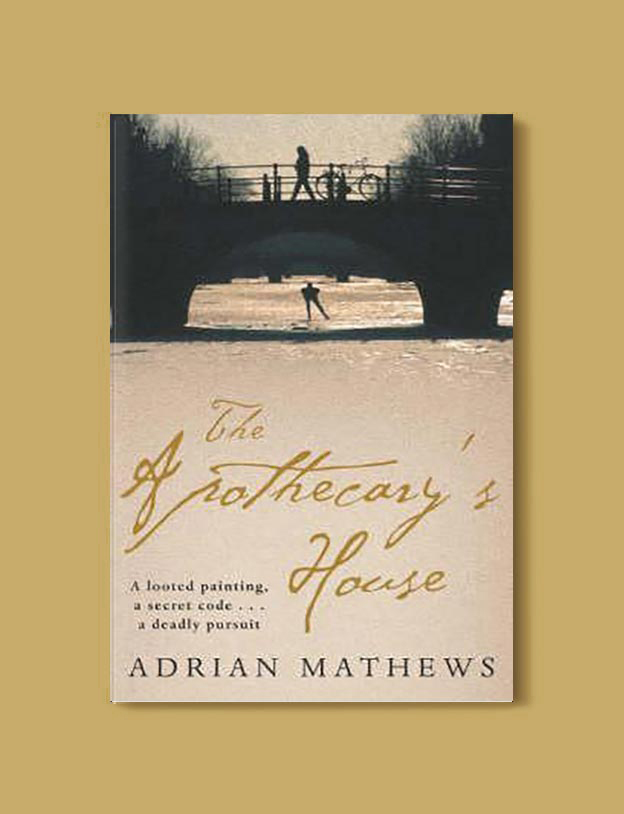 Books Set In Amsterdam - The Apothecary’s House by Adrian Mathews. For more books visit www.taleway.com to find books set around the world. Ideas for those who like to travel, both in life and in fiction. #books #novels #bookworm #booklover #fiction #travel #amsterdam