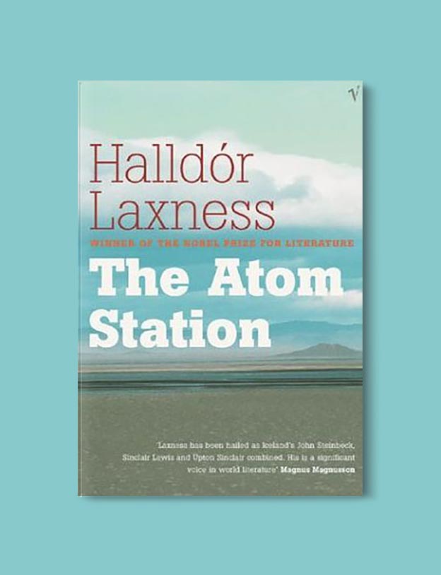 Books Set In Iceland - The Atom Station by Halldór Laxness. For more books visit www.taleway.com to find books set around the world. Ideas for those who like to travel, both in life and in fiction. #books #novels #fiction #iceland #travel