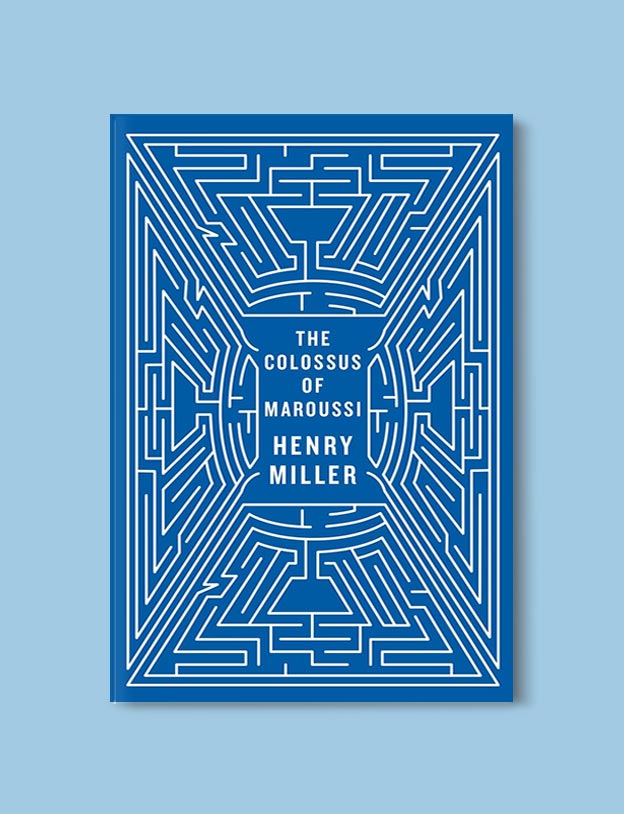 Books Set In Greece - The Colossus of Maroussi by Henry Miller. For more books visit www.taleway.com to find books set around the world. Ideas for those who like to travel, both in life and in fiction. #books #novels #fiction #travel #greece