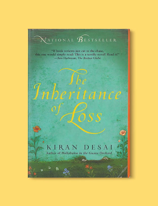 Books Set In India - The Inheritance of Loss by Kiran Desai. For more books visit www.taleway.com to find books set around the world. Ideas for those who like to travel, both in life and in fiction. #books #novels #bookworm #booklover #fiction #travel