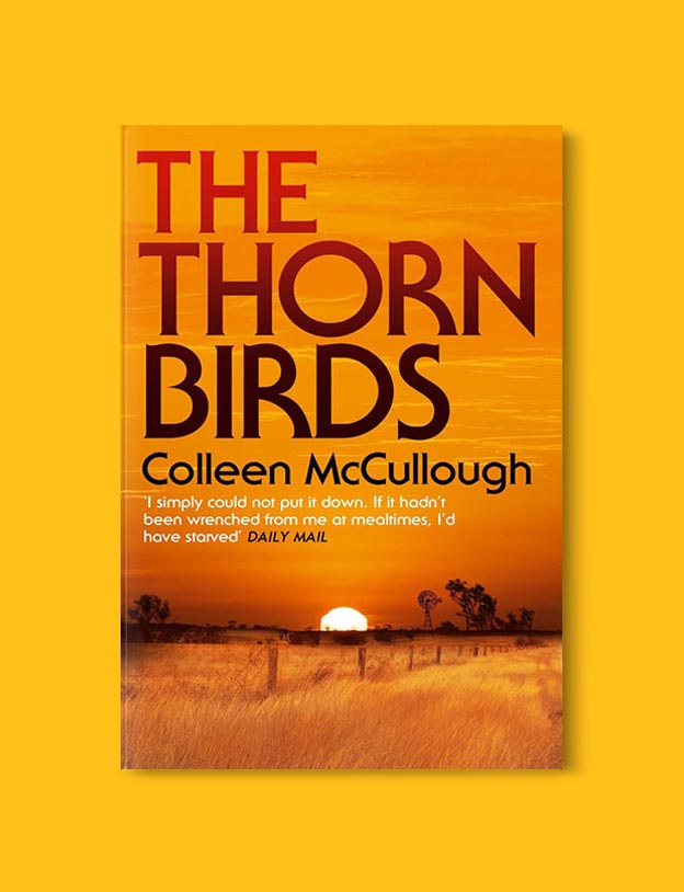 Books Set In Australia - The Thorn Birds by Colleen McCullough. For more books visit www.taleway.com to find books set around the world. Ideas for those who like to travel, both in life and in fiction. australian books, books and travel, travel reads, reading list, books around the world, books to read, books set in different countries, australia