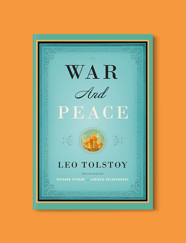 Books Set Around The World - War and Peace by Leo Tolstoy. For more books that inspire travel visit www.taleway.com to find books set around the world. world books, books around the world, travel inspiration, world travel, novels set around the world, world novels, books and travel, travel reads, reading list, books to read, books set in different countries, world reading challenge