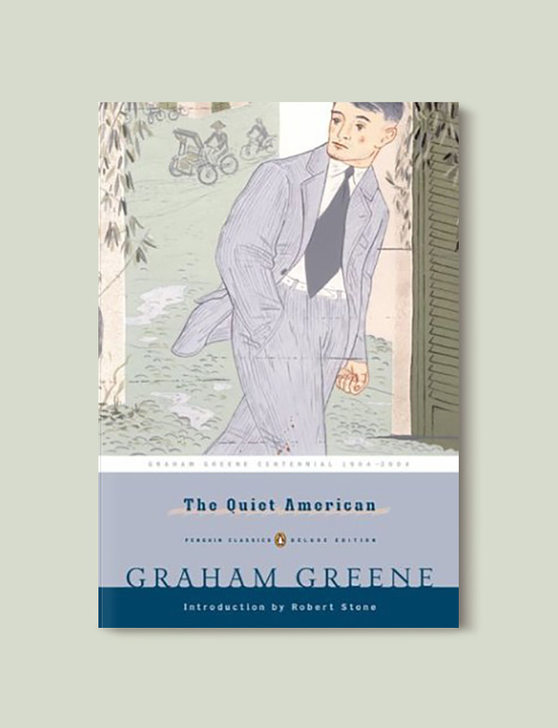 Books Set Around The World - The Quiet American by Graham Greene. For more books that inspire travel visit www.taleway.com to find books set around the world. world books, books around the world, travel inspiration, world travel, novels set around the world, world novels, books and travel, travel reads, reading list, books to read, books set in different countries, world reading challenge