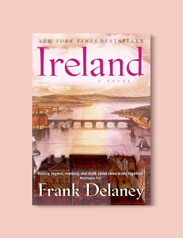 Books Set In Ireland - Ireland by Frank Delaney. For more books that inspire travel visit www.taleway.com to find books set around the world. irish books, books about ireland, ireland inspiration, ireland travel, novels set in ireland, irish novels, books and travel, travel reads, reading list, books around the world, books to read, books set in different countries, ireland, ireland books, ireland packing list, ireland vacation, irish books novels