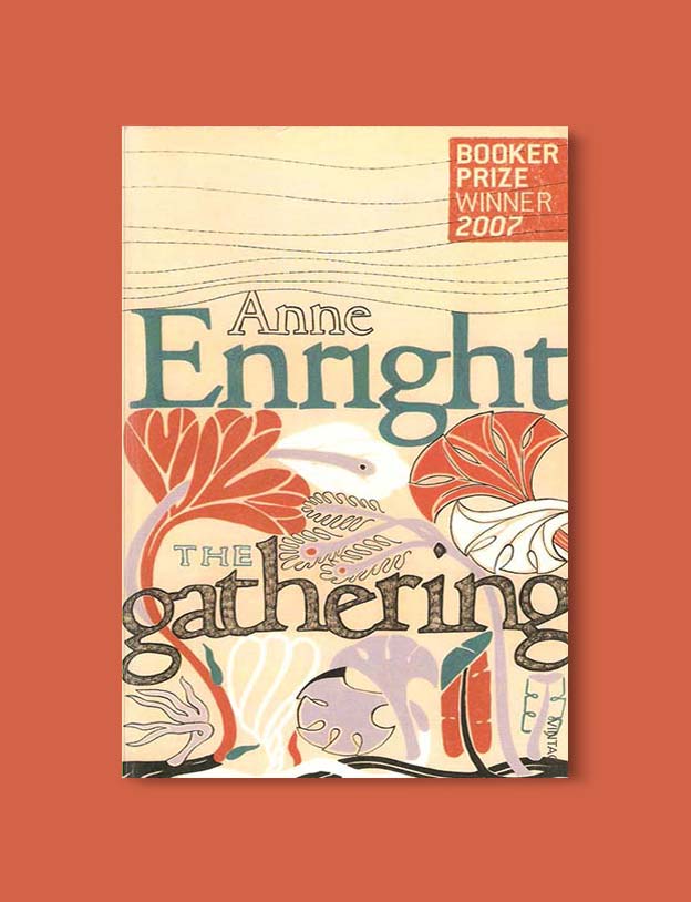 Books Set In Ireland - The Gathering by Anne Enright. For more books that inspire travel visit www.taleway.com to find books set around the world. irish books, books about ireland, ireland inspiration, ireland travel, novels set in ireland, irish novels, books and travel, travel reads, reading list, books around the world, books to read, books set in different countries, ireland, ireland books, ireland packing list, ireland vacation, irish books novels