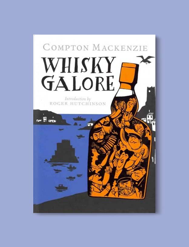 Books Set In Scotland - Whisky Galore by Compton Mackenzie. For more books that inspire travel visit www.taleway.com to find books set around the world. scottish books, books about scotland, scotland inspiration, scotland travel, novels set in scotland, scottish novels, scotland novels, books and travel, travel reads, reading list, books around the world, books to read, books set in different countries, scotland, scottish books, scotland packing list, scotland vacation, scotland books novels