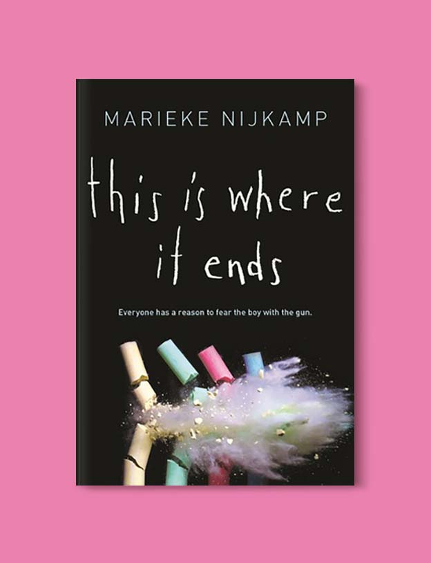 Books Set In Alabama, This Is Where It Ends by Marieke Nijkamp - Visit www.taleway.com to find books set around the world. alabama books, alabama novels, alabama travel, books from every state, books from each state, american books, usa books, us books, book challenge, alabama adventures, alabama road trip, books and travel, travel reading list, reading list, reading challenge, books to read, books around the world