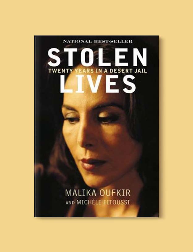 Books Set In Morocco - Stolen Lives by Malika Oufkir. For more Moroccan books that inspire travel visit www.taleway.com. books morocco, morocco book, books about morocco, morocco inspiration, morocco travel, morocco reading, morocco reading challenge, morocco packing, marrakesh book, marrakesh inspiration, marrakesh travel, travel reading challenge, fes travel, casablanca travel, tangier travel, desert travel, reading list, books around the world, books to read, books set in different countries, books and travel, morocco bookshelf