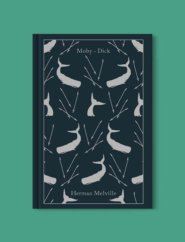 Penguin Clothbound Classics - Moby Dick by Herman Mellville. For books that inspire travel visit www.taleway.com to find books set around the world. penguin books, penguin classics, penguin classics list, penguin classics clothbound, clothbound classics, coralie bickford smith, classic books, classic books to read, book design, reading challenge, books and travel, travel reads, reading list, books around the world, books to read, books set in different countries