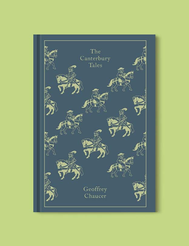 Penguin Clothbound Classics - The Canterbury Tales by Geoffrey Chaucer. For books that inspire travel visit www.taleway.com to find books set around the world. penguin books, penguin classics, penguin classics list, penguin classics clothbound, clothbound classics, coralie bickford smith, classic books, classic books to read, book design, reading challenge, books and travel, travel reads, reading list, books around the world, books to read, books set in different countries