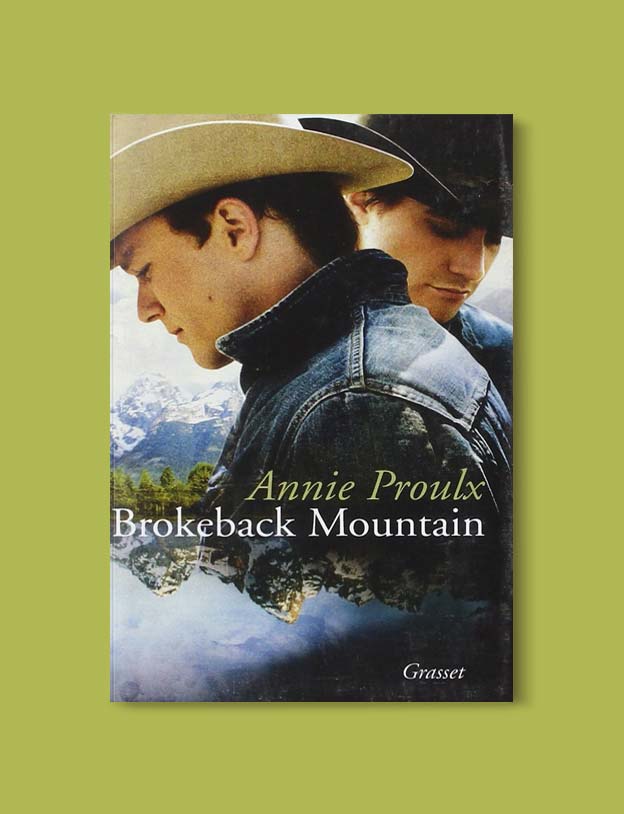 Books Set In Each State, Brokeback Mountain by Annie Proulx - Visit www.taleway.com to find books set around the world. america reading challenge, books set in every state, books from every state, books from each state, most popular book in each state, books about each state, books to read from every state, us road trip, usa book list, american books, american book covers, american books reading list, usa books, us books, book challenge, reading challenge, books set in america, state books series, 50 states book list