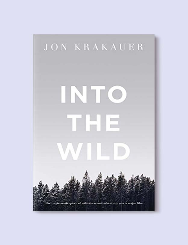 Books Set In Each State, Into The Wild by Jon Krakauer - Visit www.taleway.com to find books set around the world. america reading challenge, books set in every state, books from every state, books from each state, most popular book in each state, books about each state, books to read from every state, us road trip, usa book list, american books, american book covers, american books reading list, usa books, us books, book challenge, reading challenge, books set in america, state books series, 50 states book list