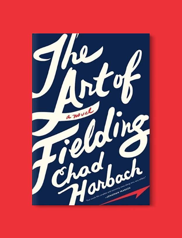 Books Set In Each State, The Art of Fielding by Chad Harbach - Visit www.taleway.com to find books set around the world. america reading challenge, books set in every state, books from every state, books from each state, most popular book in each state, books about each state, books to read from every state, us road trip, usa book list, american books, american book covers, american books reading list, usa books, us books, book challenge, reading challenge, books set in america, state books series, 50 states book list