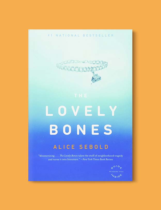 Books Set In Each State, The Lovely Bones by Alice Sebold - Visit www.taleway.com to find books set around the world. america reading challenge, books set in every state, books from every state, books from each state, most popular book in each state, books about each state, books to read from every state, us road trip, usa book list, american books, american book covers, american books reading list, usa books, us books, book challenge, reading challenge, books set in america, state books series, 50 states book list
