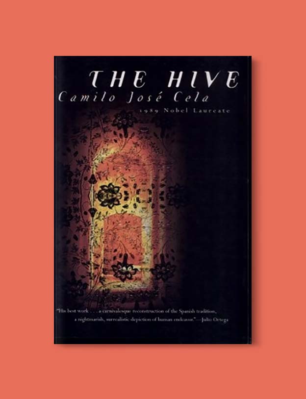 Books Set In Spain - The Hive by Camilo José Cela. For books that inspire travel visit www.taleway.com. spanish books, books about spain, books on spain culture, novels set in spain, spanish novels, best books about spain, books on spain travel, best novels set in spain, contemporary novels set in spain, spain historical fiction, spain inspiration, spain travel, packing spain, spain reading list, travel reads, reading list, books around the world, books to read, books set in different countries