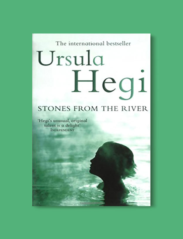 Books Set In Germany - Stones From The River by Ursula Hegi. For more books that inspire travel visit www.taleway.com. german books, books about germany, germany inspiration, books germany, germany travel, novels set in germany, german novels, german reading, germany reading challenge, books set in europe, german culture, german history, books arounds the world, books to read, reading challenge, travel reads