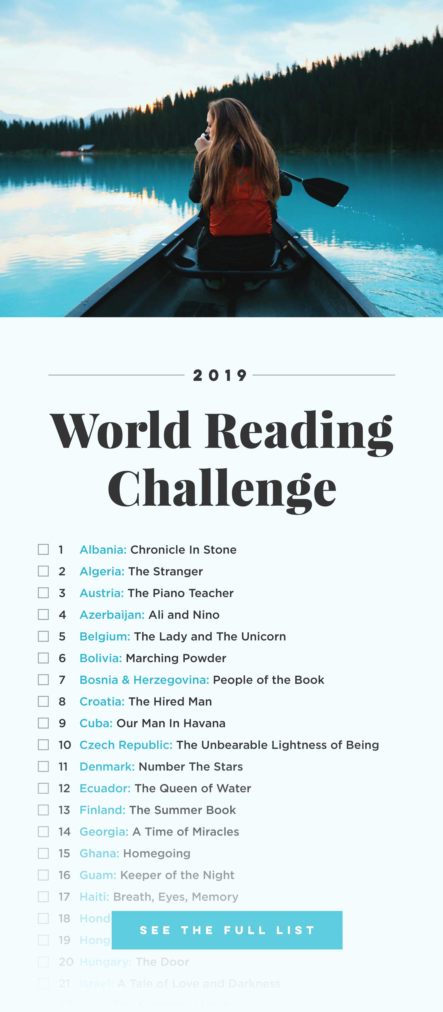 World Reading Challenge, Books Around The Globe - For more books visit www.taleway.com to find books set around the world. reading challenge, 2019 reading challenge, world reading challenge, book challenge, 52 books, 52 weeks, new years resolution, books you should read, books from around the world, world books, books and travel, travel reads, reading list, books around the world, books to read, books set in different countries