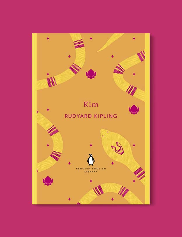 Penguin English Library - Kim by Rudyard Kipling. penguin books, penguin classics, english library books, new penguin english library, penguin library, penguin books series, english library, coralie bickford smith, classic books, classic books to read, book design, reading challenge, reading list, books to read 