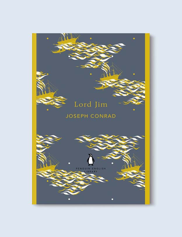 Penguin English Library - Lord Jim by Joseph Conrad. penguin books, penguin classics, english library books, new penguin english library, penguin library, penguin books series, english library, coralie bickford smith, classic books, classic books to read, book design, reading challenge, reading list, books to read 