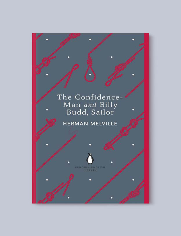 Penguin English Library - The Confidence-Man and Billy Budd, Sailor by Herman Melville. penguin books, penguin classics, english library books, new penguin english library, penguin library, penguin books series, english library, coralie bickford smith, classic books, classic books to read, book design, reading challenge, reading list, books to read