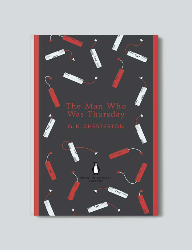 Penguin English Library - The Man Who Was Thursday by G. K. Chesterton. penguin books, penguin classics, english library books, new penguin english library, penguin library, penguin books series, english library, coralie bickford smith, classic books, classic books to read, book design, reading challenge, reading list, books to read