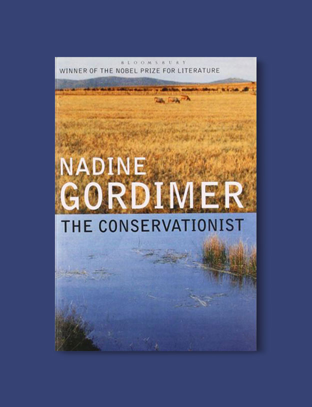 Booker Prize Winner 1974 - The Conservationist by Nadine Gordimer - Visit www.taleway.com to find books set around the world. booker prize, booker prize winners, booker prize winners list, booker prize winners list pdf, man booker authors, man booker prize, man booker prize for fiction, booker prize for fiction, man booker prize winners, man booker prize novels, booker prize books, booker prize winners, reading list, book awards, booker reading challenge, literary awards, booker shortlists, booker longlists