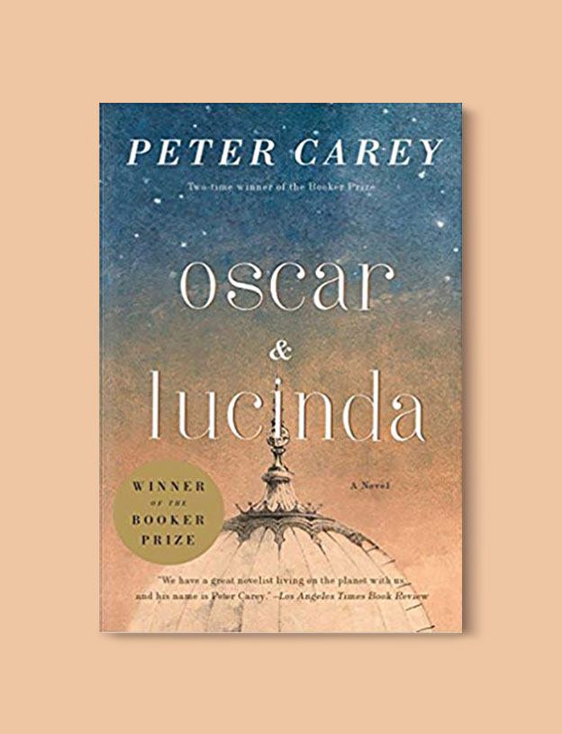 Booker Prize Winner 1988 - Oscar and Lucinda by Peter Carey - Visit www.taleway.com to find books set around the world. booker prize, booker prize winners, booker prize winners list, booker prize winners list pdf, man booker authors, man booker prize, man booker prize for fiction, booker prize for fiction, man booker prize winners, man booker prize novels, booker prize books, booker prize winners, reading list, book awards, booker reading challenge, literary awards, booker shortlists, booker longlists