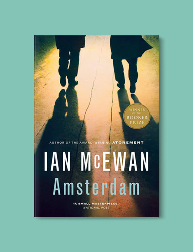 Booker Prize Winner 1998 - Amsterdam by Ian McEwan - Visit www.taleway.com to find books set around the world. booker prize, booker prize winners, booker prize winners list, booker prize winners list pdf, man booker authors, man booker prize, man booker prize for fiction, booker prize for fiction, man booker prize winners, man booker prize novels, booker prize books, booker prize winners, reading list, book awards, booker reading challenge, literary awards, booker shortlists, booker longlists