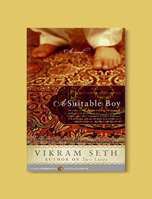 Books Set In India - A Suitable Boy by Vikram Seth. For more books visit www.taleway.com to find books set around the world. Ideas for those who like to travel, both in life and in fiction. #books #novels #bookworm #booklover #fiction #travel