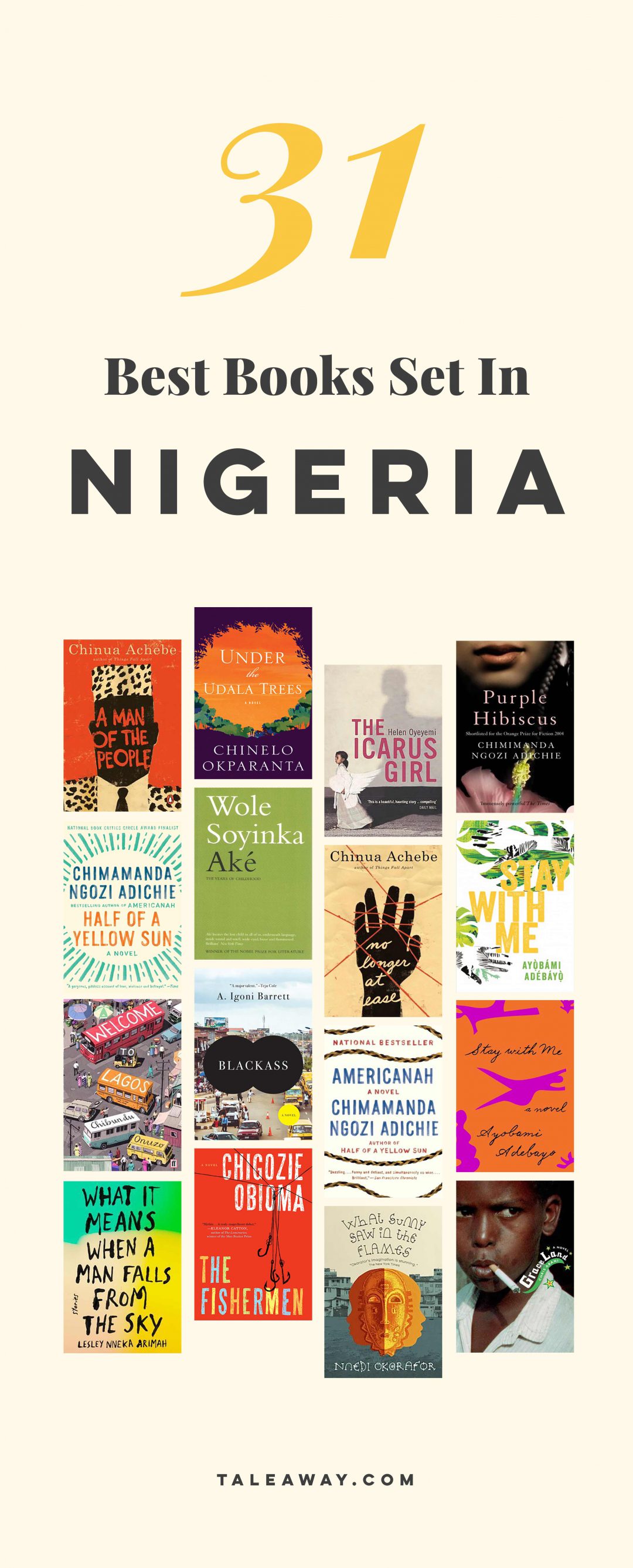 Books Set In Nigeria - Tale Away - Books for Readers Who Travel