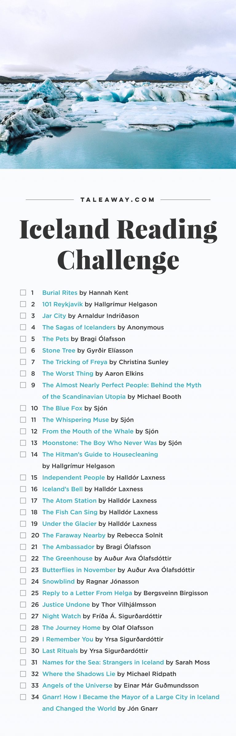 Books Set In Iceland - Tale Away - Books for Readers Who Travel