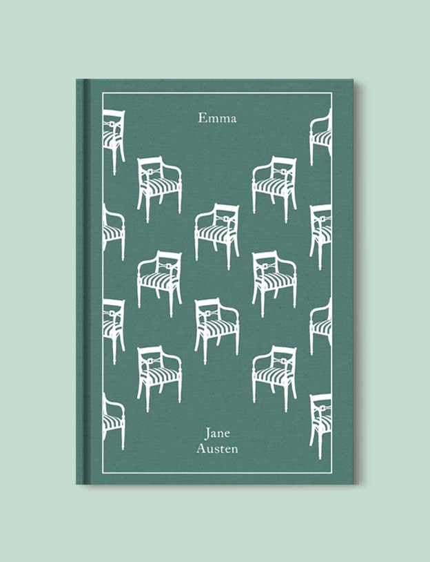 Penguin Clothbound Classics - Emma by Jane Austen. For books that inspire travel visit www.taleway.com to find books set around the world. penguin books, penguin classics, penguin classics list, penguin classics clothbound, clothbound classics, coralie bickford smith, classic books, classic books to read, book design, reading challenge, books and travel, travel reads, reading list, books around the world, books to read, books set in different countries
