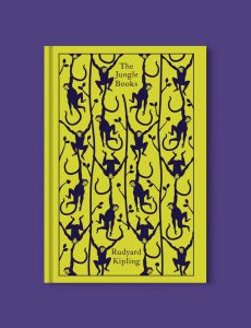 Penguin Clothbound Classics - The Jungle Books by Rudyard Kipling. For books that inspire travel visit www.taleway.com to find books set around the world. penguin books, penguin classics, penguin classics list, penguin classics clothbound, clothbound classics, coralie bickford smith, classic books, classic books to read, book design, reading challenge, books and travel, travel reads, reading list, books around the world, books to read, books set in different countries