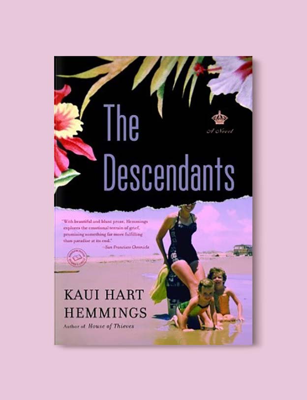 Books Set In Each State, The Descendants by Kaui Hart Hemmings - Visit www.taleway.com to find books set around the world. america reading challenge, books set in every state, books from every state, books from each state, most popular book in each state, books about each state, books to read from every state, us road trip, usa book list, american books, american book covers, american books reading list, usa books, us books, book challenge, reading challenge, books set in america, state books series, 50 states book list