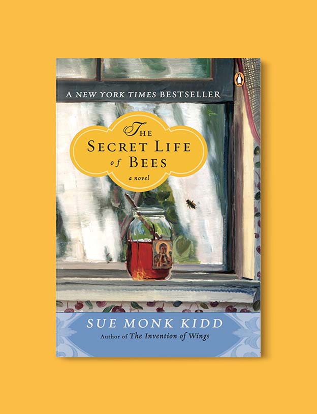 Books Set In Each State, The Secret Life of Bees by Sue Monk Kidd - Visit www.taleway.com to find books set around the world. america reading challenge, books set in every state, books from every state, books from each state, most popular book in each state, books about each state, books to read from every state, us road trip, usa book list, american books, american book covers, american books reading list, usa books, us books, book challenge, reading challenge, books set in america, state books series, 50 states book list