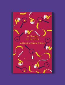 Penguin English Library - A Study in Scarlet by Arthur Conan Doyle. penguin books, penguin classics, english library books, new penguin english library, penguin library, penguin books series, english library, coralie bickford smith, classic books, classic books to read, book design, reading challenge, reading list, books to read
